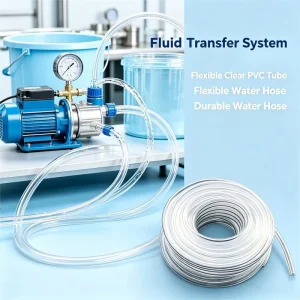 PVC Flexible High Durable Hose ID 3-4.5mm Water Tubing Plastic Pipe for Drain and Replace Water