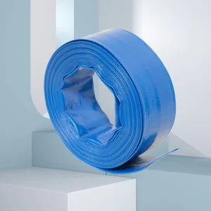 PVC Flexible Lay Flat Discharge Hose for Irrigation Agricultural Water Pump Deep Well Use Custom Length 1000 Meters MOQ