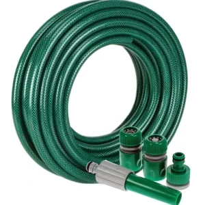 PVC Garden Hose Pipe with Fitting Set Multiple Usage