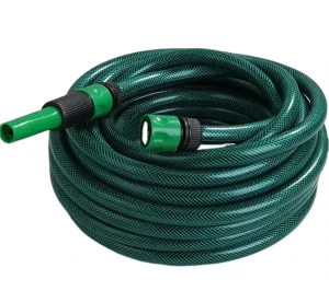 PVC Garden Water Delivery Hose Pipe with Nozzle for Household and Greenhouse Use