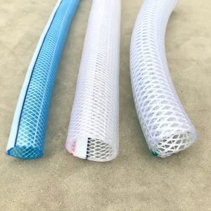 PVC Garden Water Hose 3/4inch Yellow White Color Fiber Reinforced 30mm 35mm Flexible High Pressure UV Resistant 30m 50m 100m