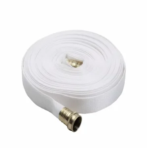 PVC High Pressure Coiled Fire Hose Fire Hydrant Firefighting Equipment Accessory 1.5 Inch
