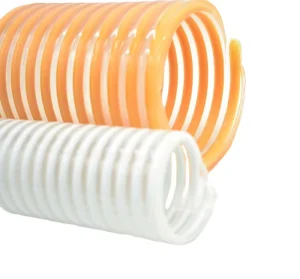 PVC High Pressure Flexible Vacuum Suction Spiral Hose 50 Meters for Conveying Water