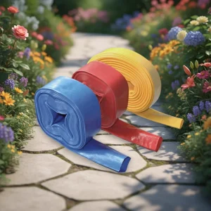 PVC High Pressure Hose Flexible Lay Flat Water Pipe for Farm Irrigation Heavy Duty Lay Flat Hose for Agricultural Irrigation