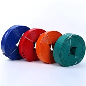 PVC High intensity Polyester Fiber Agricultural Irrigation Expandable 3 Inch PVC Layflat Hoses Water Pump Hose
