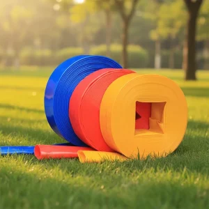 PVC Irrigation Water Hose Pipe Flexible Customizable Color 80m Length ISO 9001 Certified High UV Protection 3-5 Year Service