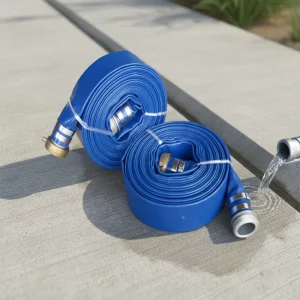 PVC Lay Flat 100m Durable Eco Friendly High Pressure Flexible Water Delivery Hose Kits for Pump Irrigation