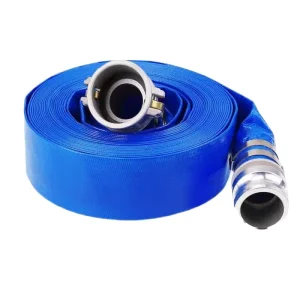PVC Lay Flat Discharge Water Hose Pipe 1 2 3 4 5 6 8 10 12 14 16 Inch for Construction Pool Pump Farm Agriculture Irrigation