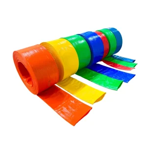 PVC Lay Flat Durable Irrigation Drainage Hose 4 Inch High Pressure Flexible