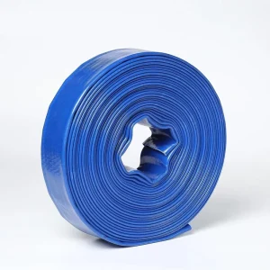 PVC Lay Flat Hose Flexible Agriculture Farming PVC Layflat Water Hose Anti UV High Pressure Lightweight