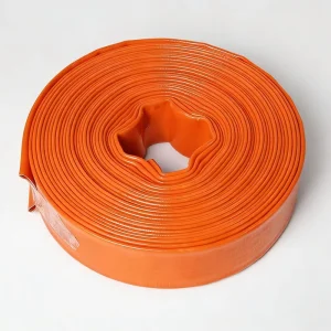 PVC Lay Flat Hose Lightweight Durable Anti UV Weather Resistant Soft Flexible Custom Length Agricultural Use Hose