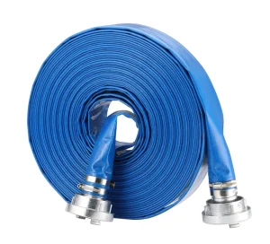 PVC Lay Flat Hose Water Drainage and Irrigation Pipe Plastic Garden Hose High Quality PVC Layflat Hose