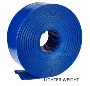 PVC Lay Flat Hose for Agricultural Irrigation with Cutting Service Custom Colors Available