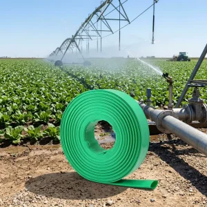 PVC Lay flat Hose All Sizes Available Anti Aging Flat Irrigation Hose for Agriculture Garden Flood Rescue