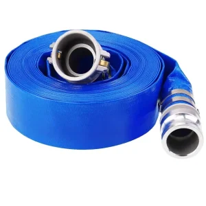 PVC Layflat Discharge Hose Pipe 1 2 3 4 5 6 8 10 12 16 Inch for Water Drain Pump Agricultural Irrigation Pool Backwash