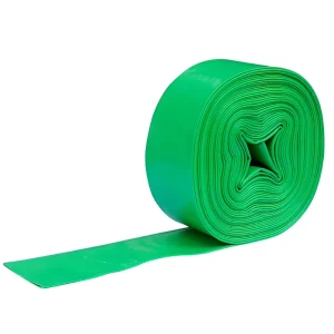 PVC Layflat Hose 63mm (3 Inch) with Camlock Connector Flexible Plastic Hose for Agricultural Irrigation 2-8bar Pressure