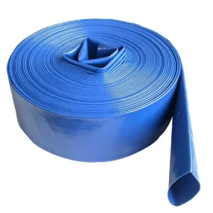 PVC Layflat Hose Agricultural Irrigation Expandable Lay Flat Pipe Hose Heavy Duty PVC Fabric Layflat Hose Pipe 1″ 2″ 3″ 4″ 5″ 6″ 8″