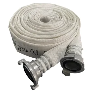 PVC Lined Fire Fighting Hose With Russia Standard Coupling 10BAR 16bar Pressure for Firefighting Equipment