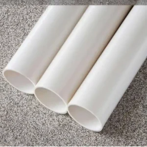PVC Plastic 4 Inch 6 Inch 8 Inch PVC Pipe Tube Conduit and Fitting for Water Supply Drainage Sewer and Irrigation
