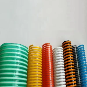 PVC Plastic Corrugated Hose Water Hose Size Spring Pipe Hose PVC Suction Hose