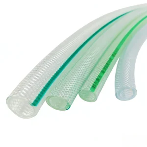 PVC Reinforced Hi Net Hose with Braided Design Flexible Durable for Garden Irrigation Compressed Air Water Gas Oil Chemicals