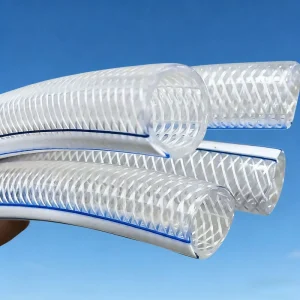 PVC Reinforced Hose Durable Flexible High Pressure UV Resistant Custom Length