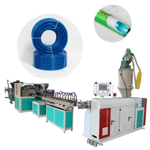 PVC Reinforced Hose Extrusion Production Line Plastic Soft Pipe Making Machine Supplier