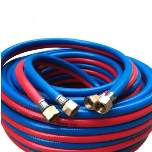 PVC Reinforced Hose for Oxygen Acetylene Twin Welding High Pressure Durable Flexible Irrigation Use