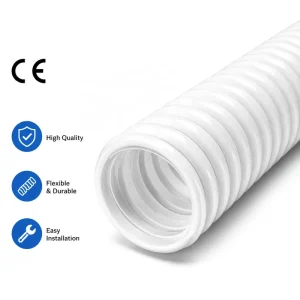 PVC Reinforced Spiral Pipe Used for High-pressure Sewage Dredging Lightweight and Environmentally Friendly