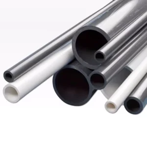PVC Rigid Pipe Custom Size Durable ISO9001 Certified SW Brand Plastic Tube ABS PP PMMA Options Custom Color for Industrial Use