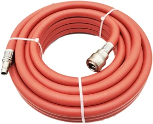 PVC Rubber Air Hose with Quick Fittings Size Customization for Compressor Air Tool