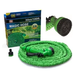 PVC Soft Hose Adjustable Plastic Garden Reel Roll Type Working