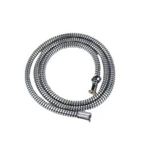 PVC Spiral Corrugated Black White Shower Hose with Double Blister Packing
