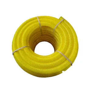 PVC Spiral Reinforced Heavy Duty Suction Discharge Hose High Pressure Anti UV Industrial Use Corrosion Resistant Customizable