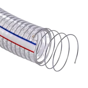 PVC Spiral Spring Steel Wire Reinforced Vacuum Suction Hose