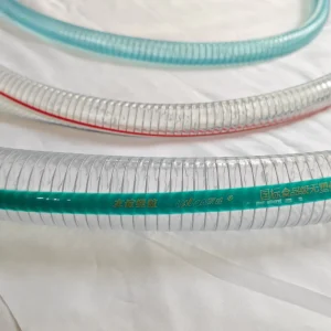 PVC Steel Wire Durable Suction Hose FDA Non Toxic with Smooth Bore for Dairy Processing and Water Applications