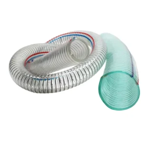 PVC Steel Wire Hose Clear Transparent PVC Steel Wire Reinforced Hose