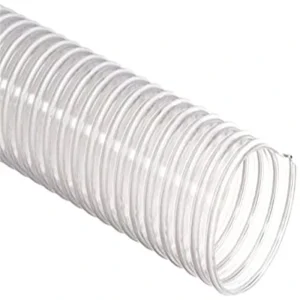 PVC Steel Wire Reinforced Flexible Hose ISO Certified Customizable Size for Water Oil Powder Transfer & Irrigation