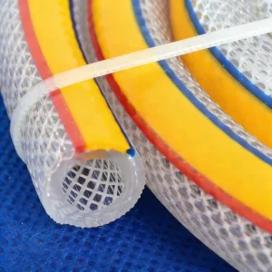 PVC Steel Wire Reinforced Flexible Transparent High Temperature Resistant Thickened Spiral Garden Use Water Pipe Customizable