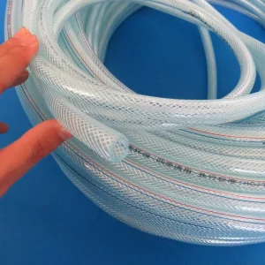 PVC Steel Wire Reinforced Garden Hose 100ft Kink Free Durable Flexible High Pressure Resistant with Cutting Service