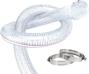 PVC Steel Wire Reinforced Hose PVC Flexible Steel Wire Hose Exhaust Flexible Duct Thunder Hose Pipe
