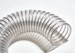 PVC Steel Wire Reinforced Hose for Hydraulic Applications High Pressure Rating