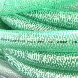 PVC Steel Wire Reinforced Suction Hose 1”-4” Heavy Duty Drainage Hose 100m for Construction Dewatering Farm Irrigation