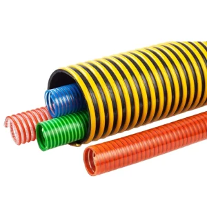 PVC Suction Hose Flavorless Lightweight Wear Resistant Corrosion Resistant Agricultural Use 50m 100m Length