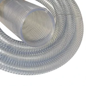 PVC Suction Hose Transparent Reinforced Flexible Hose for Water Pump Industrial Use