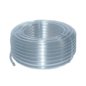 PVC Transparent Braided Hose Durable Clear PVC Tube for Decoration and Water Transfer