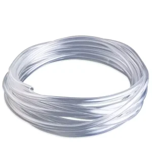 PVC Transparent Hose Household Water Oil Pipe Horizontal 4/6 Drainage Plastic Threaded Hose Cow Tendon Cutting