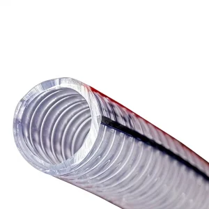 PVC Transparent Steel Wire Hose 50mm Inner Diameter Thickened Industrial Use Water Engineering Chemical Pipelines Plastic Pipe