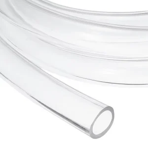 PVC Tubing 19mm ID X 25.25mm OD 6ft Lightweight Transparent Flexible Vinyl Hose for Water Transfer Aquarium Irrigation