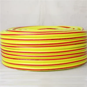 PVC Water Hose Net Fiber Braided Non Torsion High Pressure 150 PSI Flexible Corrosion Resistant Anti UV Non Toxic Garden Hose